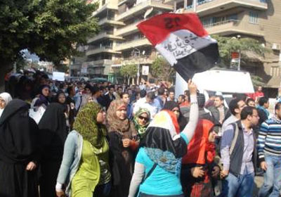 تظاهرات بالمنوفية.أرشيفية