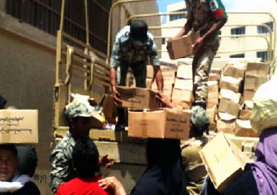 الجيش يوزع مواد تموينية بالاسكندرية بمناسبة عيد الأضحى - أرشيفية