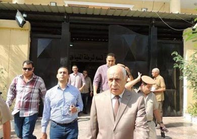 مدير امن المنيا يفاجئ قسم شرطة المنيا
