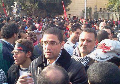 محمد أبو حامد في مسيرة سابقة - أرشيفية
