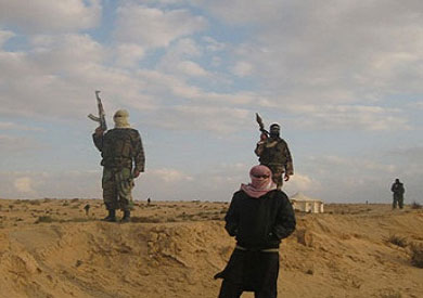 عناصر من حماس فى سيناء - أرشيفية