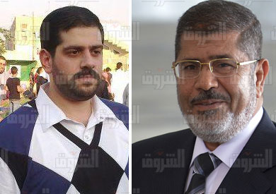 محمد مرسى ونجله احمد