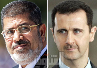 الأسد الطرف المستفيد من الإطاحة بمرسي - أرشيفية