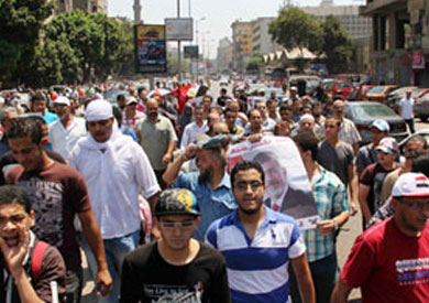 مسيرة مؤيدي مرسي - ارشيفية
