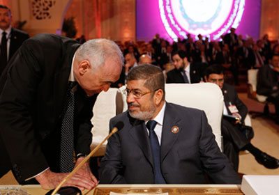 محمد مرسى والعربى