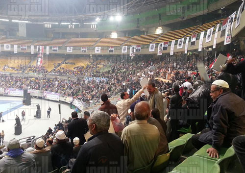 بدء مؤتمر «جبهة مصر بلدي» لتفويض «السيسي» للترشح للرئاسة