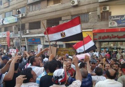 مسيرة عمال غزل المحلة