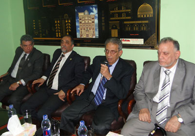 قيادات الصوفية مع عمرو موسى - خاص الشروق