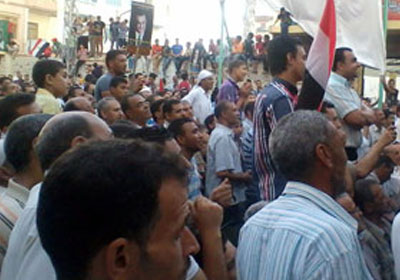 ظاهرات مؤيدة للجيش في الغربية