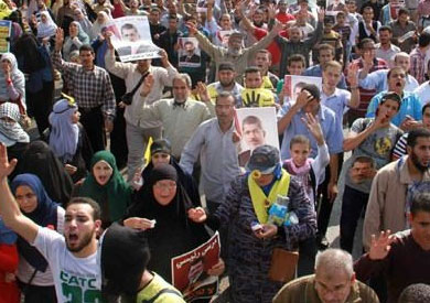 تظاهرة لمؤيدي مرسى