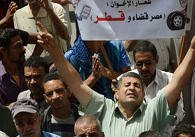 مظاهرات تطالب بإسقاط مرسي بالإسكندرية