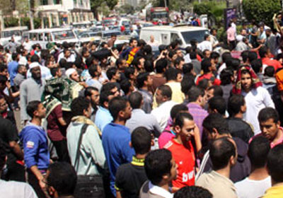 : أرشيفية من مظاهرات الإخوان بالأقصر للمطالبة بعودة مرسي