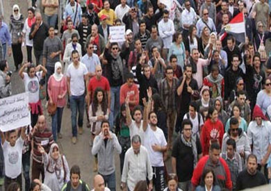 مسيرة إلى ميدان التحرير_ارشيفية