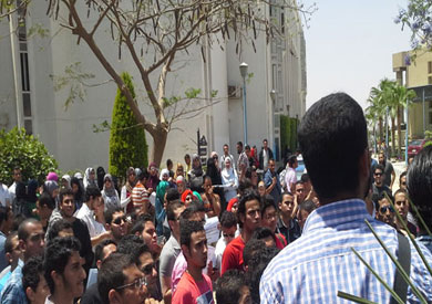 تظاهرات في إحدى الجامعات - أرشيفية