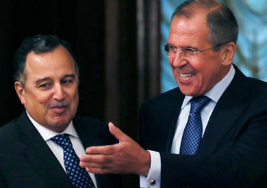 نبيل فهمي وسيرجي لافروف – أرشيفية