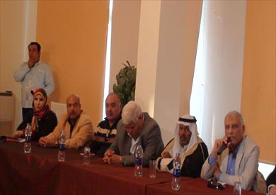 محافظ جنوب سيناء خلال اجتماعه مع نواب الشعب