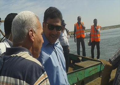 وزير الري في بورسعيد