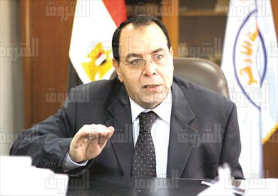 أحمد حسنى طه رئيس جامعة الأزهر تصوير محمد الميمونى