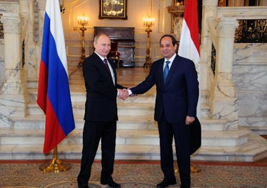 الرئيس السيسي والرئيس بوتين