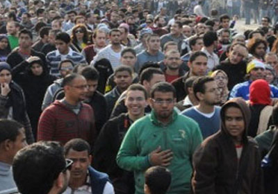 مظاهرات أمام القائد ابراهيم بالإسكندرية_ارشيفية