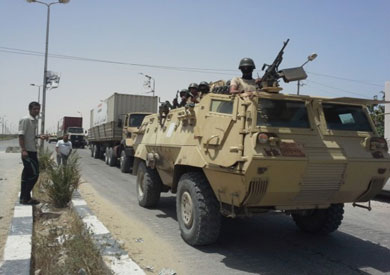 انتشار لقوات الجيش بشمال سيناء - أرشيفية