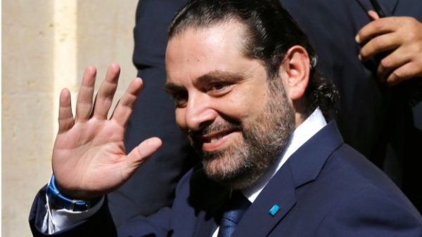 «الحريري» وسط حشود اللبنانيين: مكملين سوا لندافع عن لبنان واستقراره