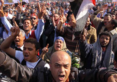 مسيرة لمعارضي الرئيس