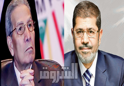 الرئيس محمد مرسي وسلامة أحمد سلامة