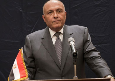 سامح شكرى وزير الخارجية ارشيفية