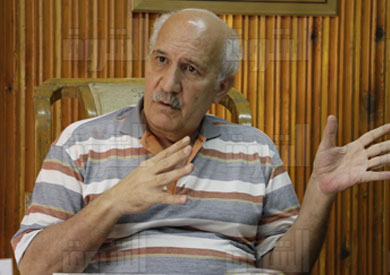 سيد عبد العال رئيس حزب التجمع – تصوير احمد عبد اللطيف