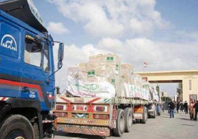 انتهاء أزمة احتجاز أكثر من 30 شاحنة مصرية بمدينة أجدابيا الليبية – أرشيفية