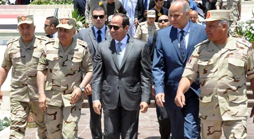 السيسي يشهد افتتاح أعمال التطوير بالمجمع الطبي للقوات المسلحة