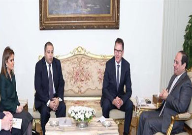 السيسي والوزير اﻷلماني