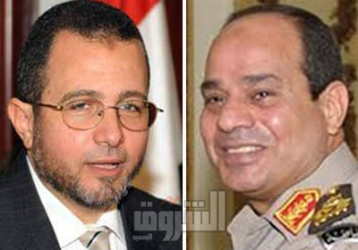 عبد الفتاح السيسى_ هشام قنديل