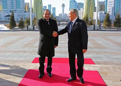 السيسي ونازارباييف