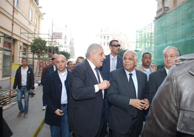 محلب ومحافظ القاهرة