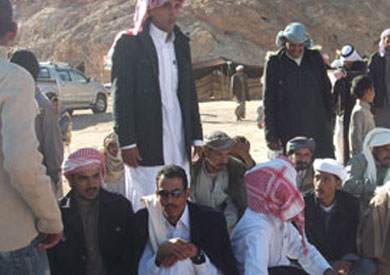 أحد التجمعات البدوية بشمال سيناء - أرشيفية