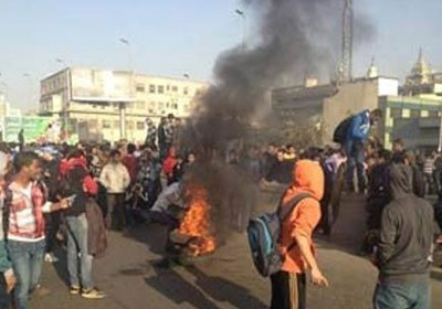 تظاهر السائقين
