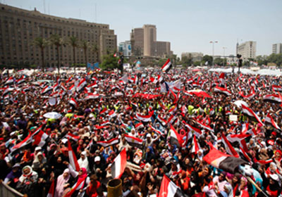 المتظاهرين بميدان التحرير 30 يونيو