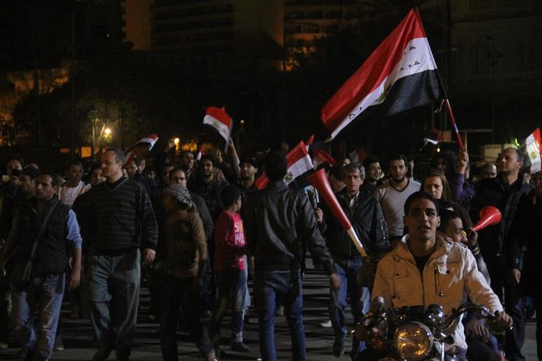 صورة أرشيفية لمليونية سابقة في ميدان التحرير    تصوير: إيمان هلال