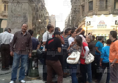 المظاهرة تصوير سهام شوادة