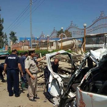 حادث تصادم طنطا