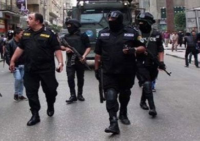 تواجد شرطى مكثف بنحافظة المنيا ارشيفية