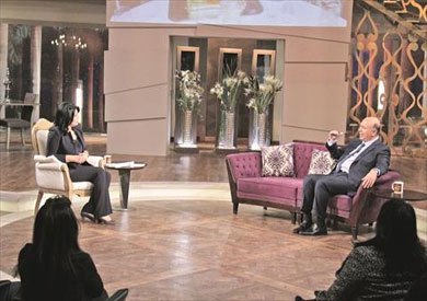 أحمد هيكل مع مني الشاذلي