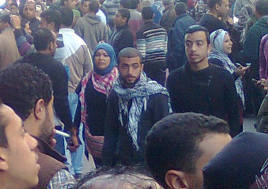 مسيرة مؤيدة لمرسي بميدان فيكتور عمانويل