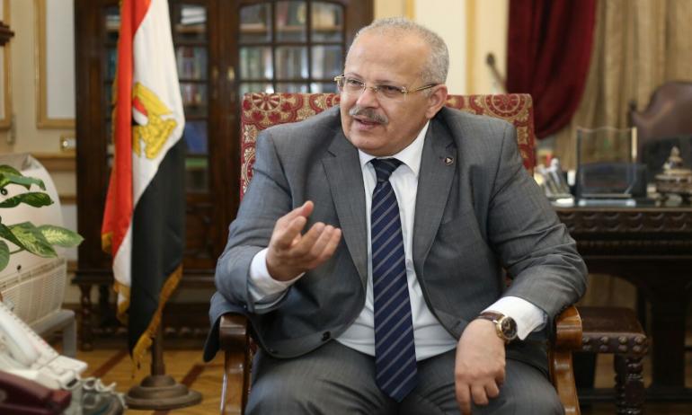 رئيس جامعة القاهرة محمد عثمان الخشت