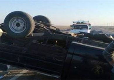إصابة 4 أشخاص إثر حادث انقلاب سيارة ملاكي جنوب البحر الأحمر