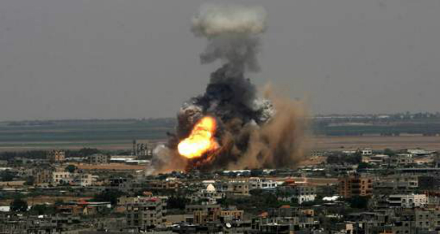 قصف إسرائيلي لعدة أهداف في غزة