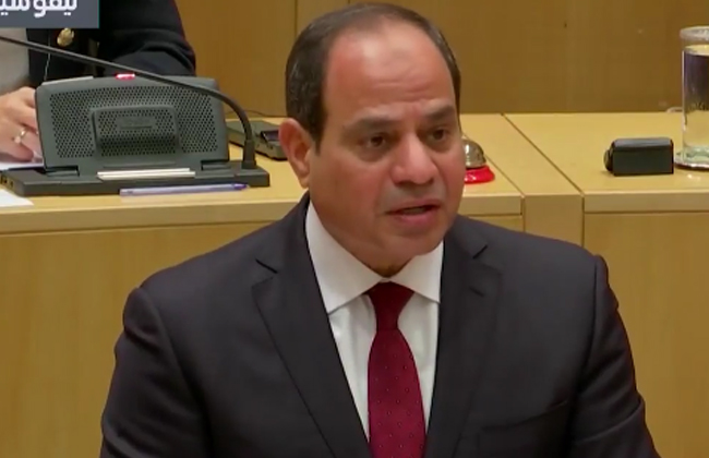 «السيسي» أمام البرلمان القبرصي: «متأكد أن جهودكم ستسفر يوما عن توحيد الجزيرة»