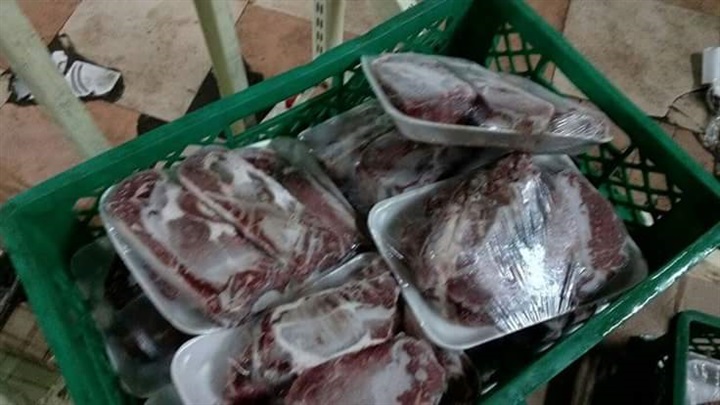 ضبط 1250 كيلو لحوم فاسدة خلال حملة في سوهاج